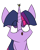 Size: 1024x1280 | Tagged: safe, artist:omegapex, derpibooru exclusive, derpibooru import, twilight sparkle, bee, pony, unicorn, simple background, solo, sticker, this will end in bees, transparent background