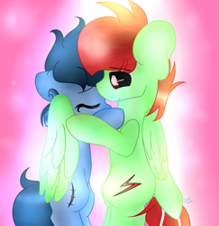 Size: 933x960 | Tagged: safe, artist:slenderdash, derpibooru import, oc, oc:faith, oc:minty light, pony, cute, faithlight