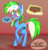 Size: 1920x1980 | Tagged: safe, artist:firefuckingfall, derpibooru import, oc, oc only, oc:igames, pony, unicorn, birthday, brazilian portuguese, cake, comic, food, glowing horn, magic, portuguese, solo, telekinesis