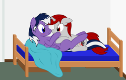 Size: 4735x3000 | Tagged: safe, artist:waveywaves, oc, oc only, oc:stardust stream, oc:waves, pony, absurd resolution, cuddling