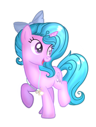 Size: 1840x2432 | Tagged: safe, artist:spectrumnightyt, derpibooru import, oc, oc:nellie starlight, pony, unicorn, bow, female, hair bow, mare, simple background, solo, transparent background