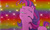 Size: 1248x737 | Tagged: safe, artist:jojodaggerback, derpibooru import, edit, skywishes, pony, friends are never far away, g3, eyes closed, female, heyyeyaaeyaaaeyaeyaa, lip bite, mare, meme, rainbow, solo, sparkles