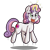 Size: 512x512 | Tagged: safe, artist:anibaruthecat, derpibooru import, sweetie belle, pony, unicorn, cute, cutie mark, diasweetes, excited, explicit source, female, filly, glowing horn, happy, jumping, magic, open mouth, simple background, solo, sweetie belle's magic brings a great big smile, the cmc's cutie marks, transparent background, wrong magic color