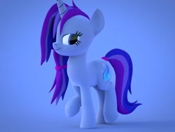 Size: 1600x1200 | Tagged: safe, artist:griferd forntern, derpibooru import, oc, oc:wandering light, unicorn, 3d, blender, solo