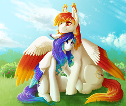 Size: 1500x1262 | Tagged: safe, artist:theoutcastofthenight, oc, oc only, oc:azura, oc:siren, pony, commission