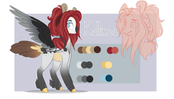 Size: 3000x1700 | Tagged: safe, artist:k-indle, derpibooru import, oc, oc only, oc:kallima, pegasus, pony, augmented tail, male, reference sheet, simple background, solo, stallion, tail feathers, transparent background