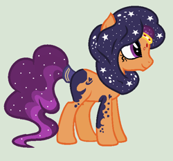 Size: 588x548 | Tagged: safe, artist:starfalldawn, derpibooru import, oc, oc:midnight shadow, earth pony, pony, base used, female, mare, offspring, parent:saffron masala, simple background, solo