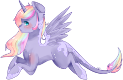 Size: 1024x671 | Tagged: safe, artist:namjoons-dimples, oc, oc only, oc:scarlett skyfighter, alicorn, pony, female, mare, simple background, solo, transparent background