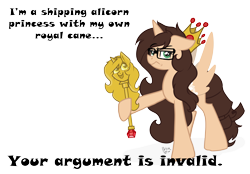 Size: 2550x1777 | Tagged: safe, artist:drawing-heart, oc, oc only, oc:drawing heart, alicorn, pony, scepter, simple background, transparent background, twilight scepter, your argument is invalid