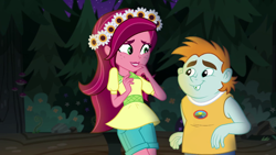 Size: 1280x720 | Tagged: safe, screencap, gloriosa daisy, snips, equestria girls, legend of everfree, duo