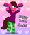 Size: 4500x5100 | Tagged: safe, artist:aarondrawsarts, derpibooru import, oc, oc only, oc:rose bloom, absurd resolution, bipedal, bisexual, bisexual pride flag, bisexuality, clothes, pride, pride month, socks, solo, striped socks, sweater, turtleneck