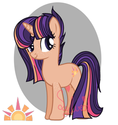 Size: 1680x1780 | Tagged: safe, artist:sylveontriestodraw, derpibooru import, oc, oc only, oc:sunrise aurora, pony, unicorn, female, mare, offspring, parent:flash sentry, parent:twilight sparkle, parents:flashlight, simple background, solo, transparent background