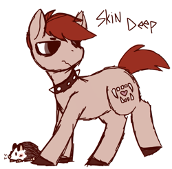 Size: 601x591 | Tagged: safe, artist:reclimb, derpibooru import, oc, earth pony, pony, male, solo, stallion