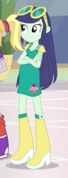 Size: 139x363 | Tagged: safe, screencap, blueberry cake, equestria girls, mirror magic, spoiler:eqg specials, cropped, crossed arms, glasses