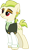 Size: 1609x2755 | Tagged: safe, artist:duskthebatpack, derpibooru import, oc, oc only, oc:golden keylime, earth pony, pony, ascot, clothes, commission, female, mare, piercing, simple background, solo, transparent background, vector, vest