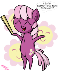 Size: 1200x1480 | Tagged: safe, artist:zsparkonequus, part of a set, cheerilee, cutie mark, miniponi, ruler, simple background, solo