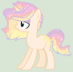 Size: 1776x1760 | Tagged: safe, artist:starfalldawn, derpibooru import, oc, oc:morning glory, pony, unicorn, crown, female, jewelry, mare, offspring, parent:princess celestia, parent:sunburst, parents:celestiburst, regalia, simple background, solo