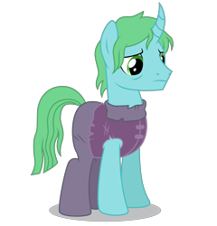 Size: 5000x5200 | Tagged: safe, artist:dragonchaser123, derpibooru import, pony, unicorn, campfire tales, absurd resolution, background pony, clothes, curved horn, male, simple background, solo, stallion, transparent background, unnamed pony, vector