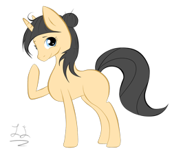 Size: 1024x900 | Tagged: safe, artist:larkdraws, oc, oc only, oc:blossomfall, pony, unicorn, female, mare, simple background, solo, transparent background