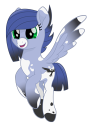 Size: 6120x8600 | Tagged: safe, artist:joemasterpencil, derpibooru import, oc, oc only, oc:jet, pegasus, pony, absurd resolution, female, flying, mare, movie accurate, simple background, smiling, solo, transparent background, vector