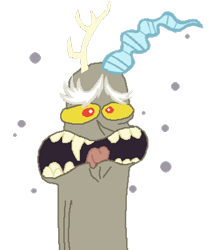 Size: 700x823 | Tagged: safe, artist:lonewolf3878, derpibooru import, discord, burp, crossover, open mouth, rocko's modern life, simple background, solo, transparent background, vector, wacky delly