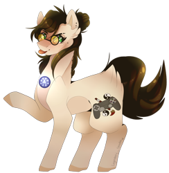 Size: 1024x1048 | Tagged: safe, artist:shade4568, derpibooru import, earth pony, pony, glasses, male, ponified, simple background, solo, stallion, tongue out, tony stark, transparent background