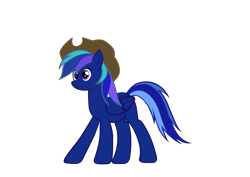 Size: 8331x5891 | Tagged: safe, artist:jhonscout, derpibooru import, oc, oc only, oc:ricoshield, pegasus, pony, absurd resolution, cowboy hat, female, hat, mare, simple background, solo, stetson, transparent background