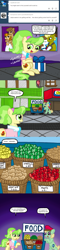 Size: 640x2651 | Tagged: safe, artist:ficficponyfic, chickadee, ms. peachbottom, oc, pony, cyoa, cyoa:peachbottom's quest, tumblr