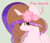 Size: 450x389 | Tagged: safe, artist:rose-moonlightowo, derpibooru import, oc, oc:lightning heart, alicorn, pony, female, flower, flower in hair, mare, simple background, solo