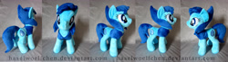 Size: 4795x1326 | Tagged: safe, artist:haselwoelfchen, pony, absurd resolution, lapis lazuli (steven universe), plushie, ponified, steven universe