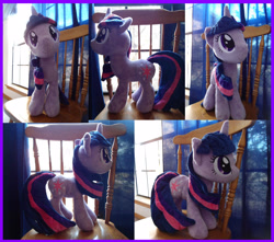 Size: 3393x3000 | Tagged: safe, artist:flutterplushies, twilight sparkle, irl, photo, plushie, solo