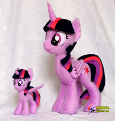 Size: 3295x3456 | Tagged: safe, artist:nekokevin, twilight sparkle, twilight sparkle (alicorn), alicorn, pony, don't talk to me or my son ever again, duo, irl, photo, plushie, self ponidox