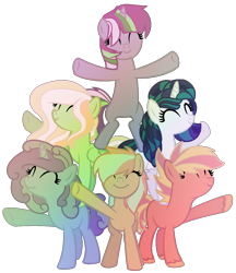 Size: 1016x1174 | Tagged: safe, artist:leanne264, derpibooru import, oc, oc only, earth pony, pony, unicorn, base used, female, mare, simple background, transparent background