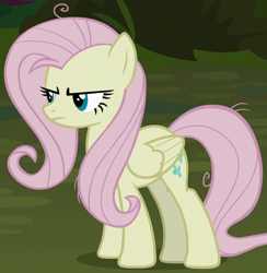 Size: 870x893 | Tagged: safe, derpibooru import, screencap, mean fluttershy, the mean 6, clone, cropped, flutterbitch, solo