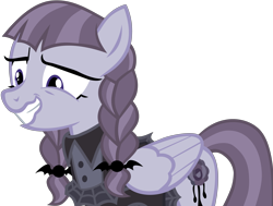 Size: 5433x4100 | Tagged: safe, artist:frownfactory, inky rose, pegasus, pony, honest apple, absurd resolution, female, simple background, smiling, solo, transparent background, vector, when she smiles