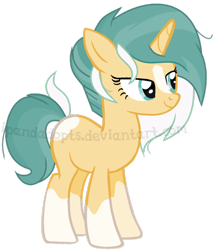 Size: 568x663 | Tagged: safe, artist:ipandadopts, derpibooru import, oc, oc only, pony, unicorn, base used, blank flank, blaze (coat marking), female, lidded eyes, mare, offspring, parent:lyra heartstrings, parent:sunburst, parents:lyraburst, simple background, socks (coat marking), solo, transparent background, watermark