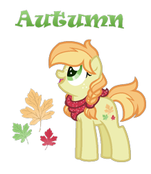 Size: 636x730 | Tagged: safe, artist:andy-hazards, derpibooru import, oc, oc only, oc:autumn, earth pony, pony, base used, braid, female, filly, freckles, neckerchief, offspring, parent:big macintosh, parent:fluttershy, parents:fluttermac, pigtails, simple background, solo, transparent background, twintails