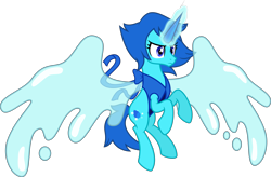 Size: 5519x3624 | Tagged: safe, artist:osipush, crossover, lapis lazuli (steven universe), ponified, solo, steven universe