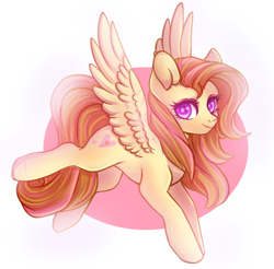 Size: 900x884 | Tagged: safe, artist:cabbage-arts, oc, oc only, oc:milana roseta, pegasus, pony, flying, solo