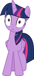 Size: 1201x2668 | Tagged: safe, artist:frownfactory, derpibooru import, twilight sparkle, twilight sparkle (alicorn), alicorn, friendship university, .svg available, :s, confused, faic, female, horn, mare, simple background, solo, svg, transparent background, vector, wavy mouth, wings, wut face