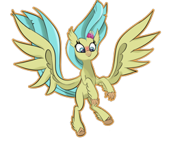 Size: 3000x2500 | Tagged: safe, artist:chedx, derpibooru import, princess skystar, classical hippogriff, hippogriff, my little pony: the movie, simple background, solo, spread wings, transparent background, wings