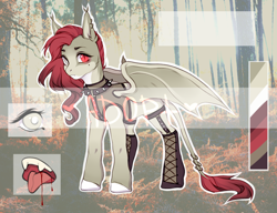 Size: 2600x2000 | Tagged: safe, artist:kottonashi, derpibooru import, oc, oc only, bat pony, pony, undead, vampire, vampony, adoptable, bat pony oc, blood, digital art, female, high res, mare, obtrusive watermark, reference sheet, solo, watermark