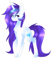 Size: 2011x2251 | Tagged: safe, artist:huirou, oc, oc only, oc:windy cloud, pony, unicorn, female, mare, simple background, solo, transparent background