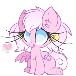 Size: 2500x2500 | Tagged: safe, artist:starlightlore, oc, oc only, oc:almond bloom, female, filly, simple background, solo, transparent background