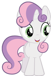 Size: 1350x2000 | Tagged: safe, artist:spellboundcanvas, sweetie belle, cute, simple background, solo, transparent background, vector