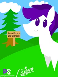 Size: 768x1024 | Tagged: safe, artist:purplesounds, derpibooru import, oc, oc only, pony, pointy ponies, solo