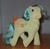 Size: 612x600 | Tagged: safe, derpibooru import, g1, angel (g1), bow, irl, photo, so soft pony, tail bow, toy