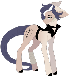 Size: 1869x2045 | Tagged: safe, artist:dusty-onyx, derpibooru import, oc, oc only, oc:chaplin shadow, earth pony, pony, bandage, clothes, male, shirt, simple background, solo, stallion, transparent background