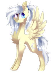 Size: 1471x1933 | Tagged: safe, artist:huirou, oc, oc only, oc:dreamland dew, pegasus, pony, heterochromia, simple background, solo, transparent background