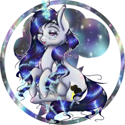 Size: 800x800 | Tagged: safe, artist:coloraartz, oc, oc only, oc:thunderstorm, pony, unicorn, female, glasses, simple background, solo, tongue out, transparent background, unicorn oc